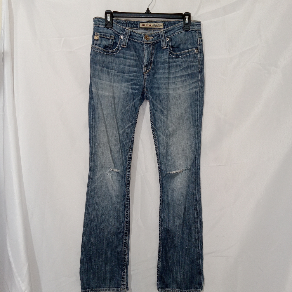 Big Star Maddie Bootcut Jeans Size 27 GUC Y2k Rodeo Western